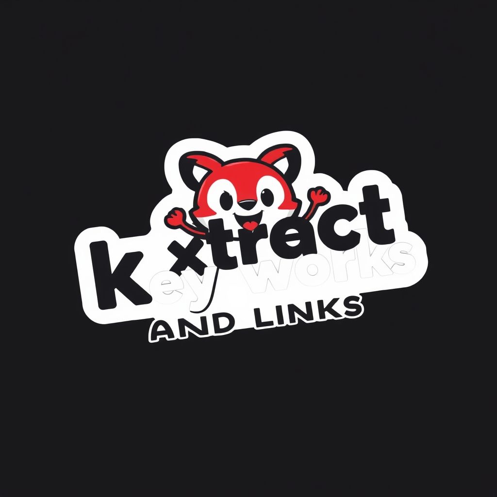 Extract keywords and Links ( extrator links e palavras chaves, keywords)