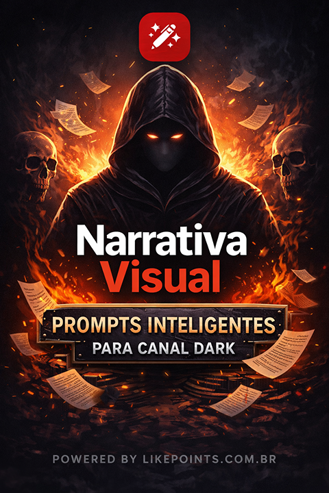 Narrativa Visual Criador de prompts de imagens para roteiros de canal dark
